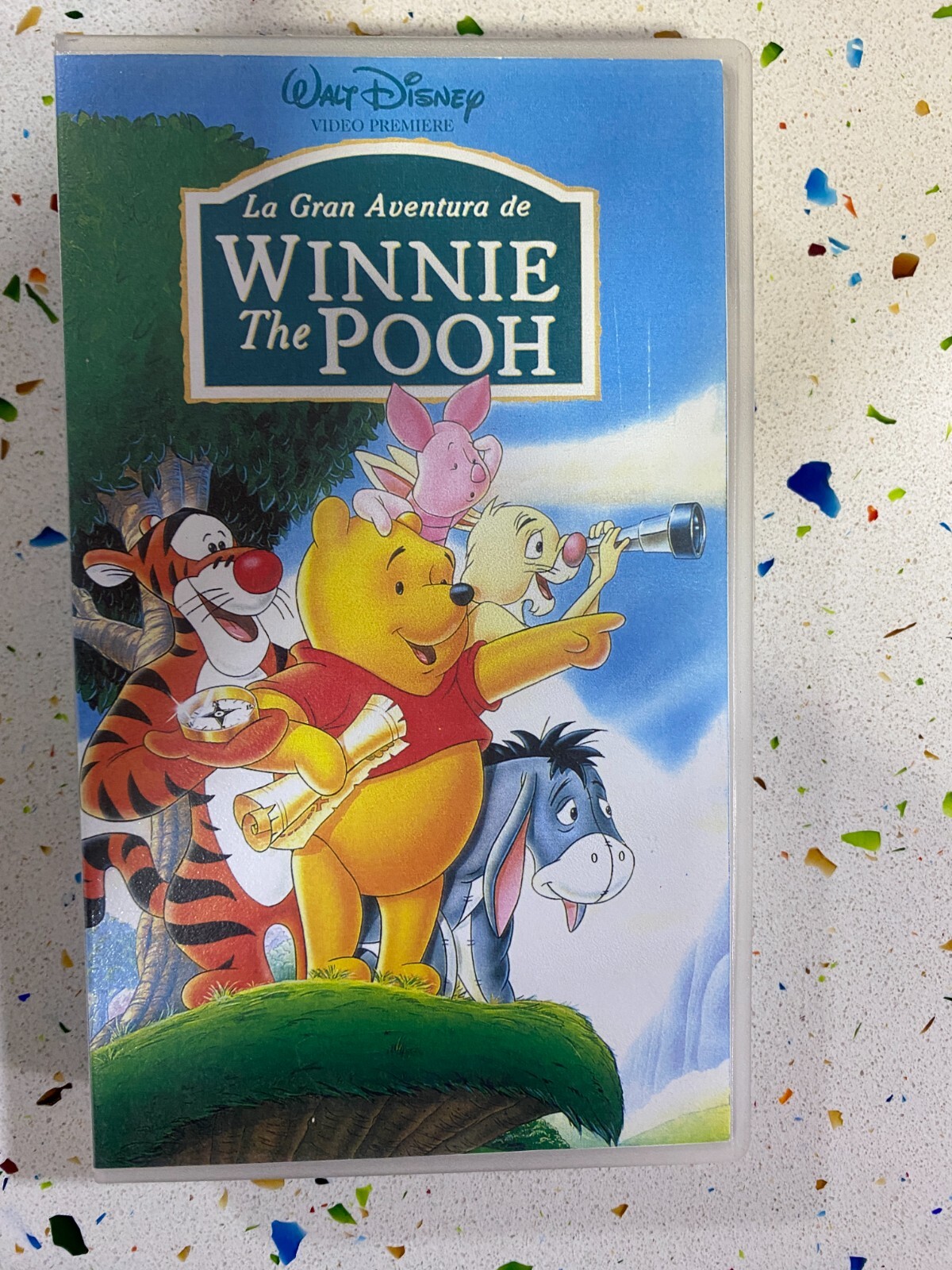 The Great Adventure Of Winnie The Pooh VHS Tape Walt Disney