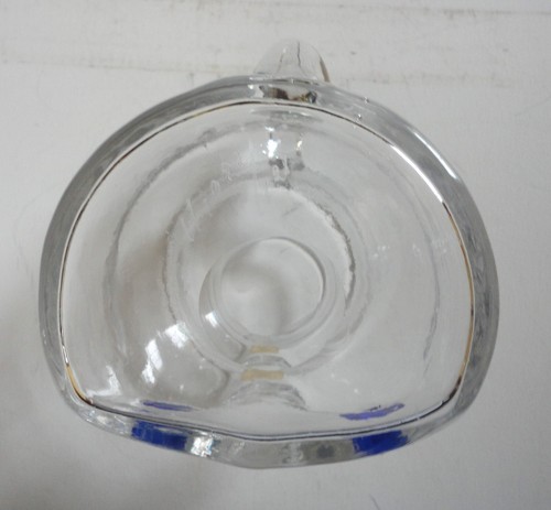 Midcentury Modern Glass Boda Sweden Erik Hoglund Female Nude Torso 5" Pitcher - Picture 8 of 9