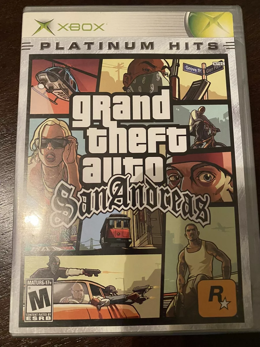 Grand Theft Auto San Andreas PS2 (Platinum) PAL *No Manual or Map*