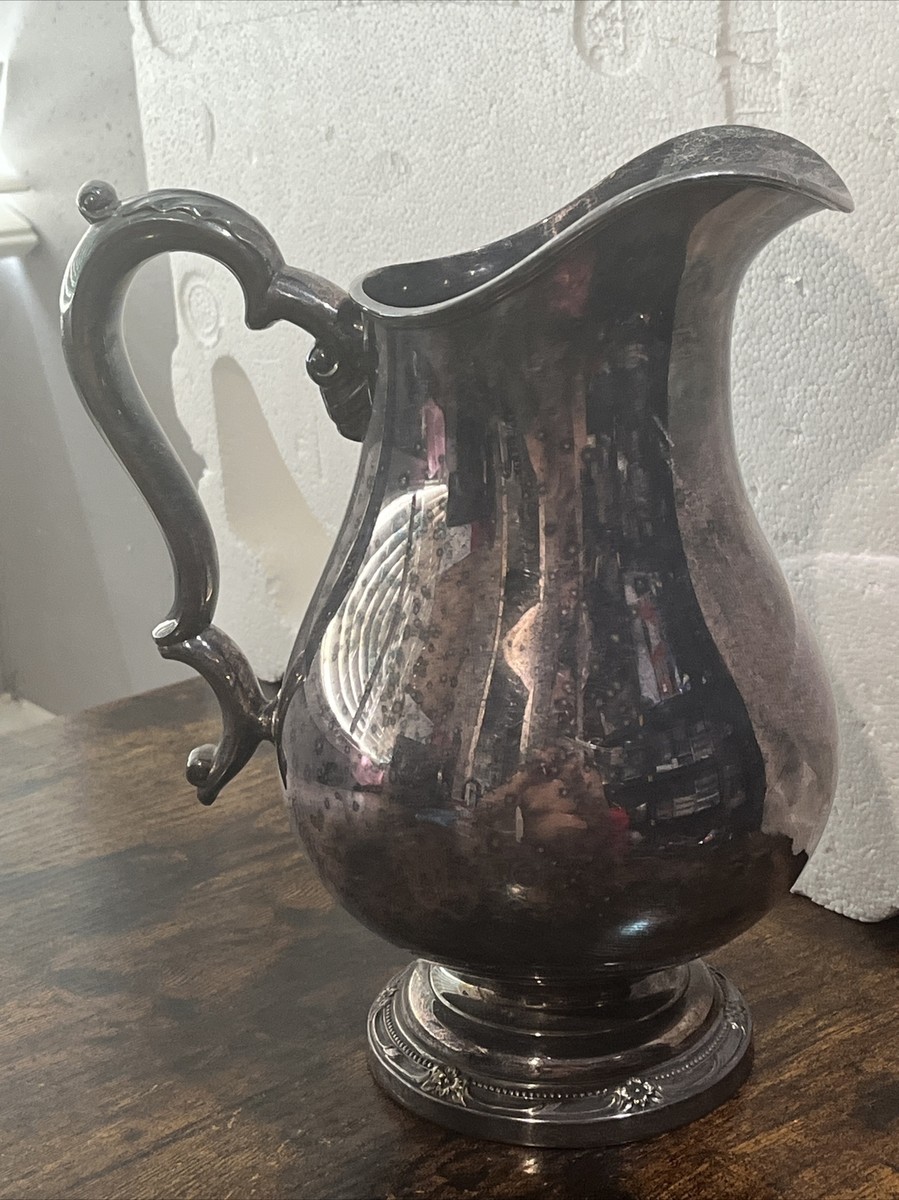 Vintage 1847 Rogers Bros 9817 Remembrance Water Pitcher