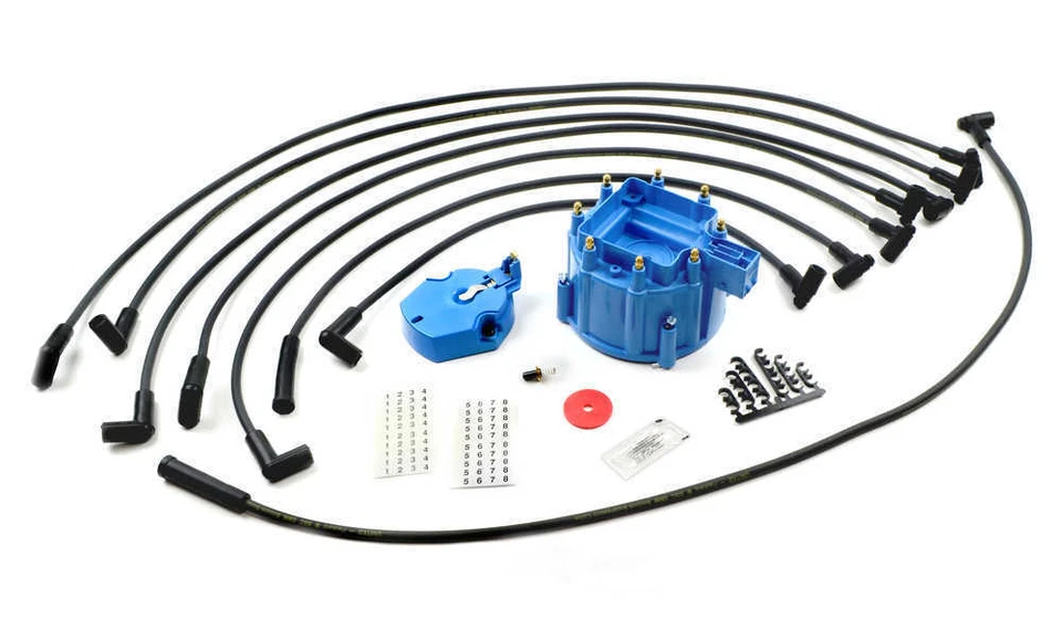 Tapa de distribuidor / Kit de rotor / Kit de cables de bujía - Kit de puesta a punto United Tri-pak Foto 2 de 4