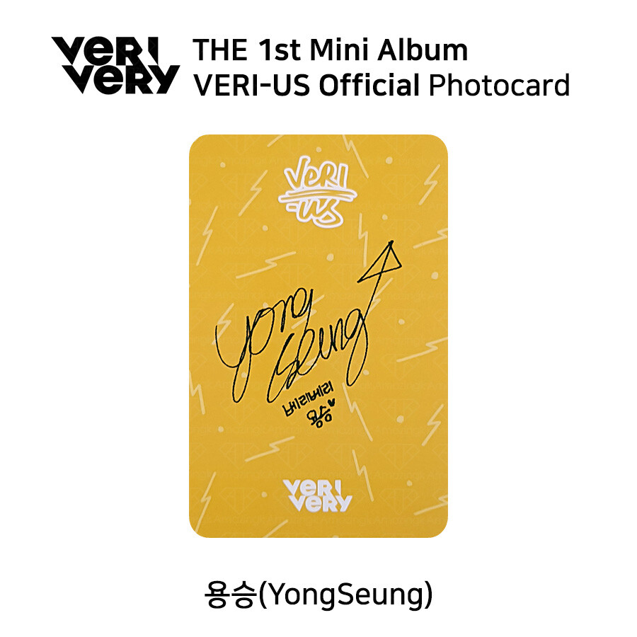 VeriVery The 1st Mini Album VERI-US Official Photocard | eBay