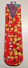 Living Royal Crew Socks Candy Corn Pattern Fit Shoe Sz 4-10 Made in USA unisex