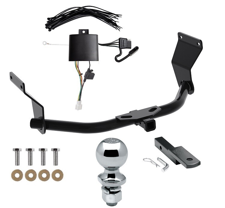 Draw-Tite 24912 Class 1 Trailer Hitch, 1.25 Inch Receiver, Black - View #7