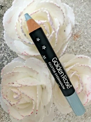 GOLDEN rosé CRAYON JUMBO GLITTER FARD A PAUPIERES BLEU NUAGE paillté