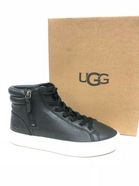 womens leather high top sneakers