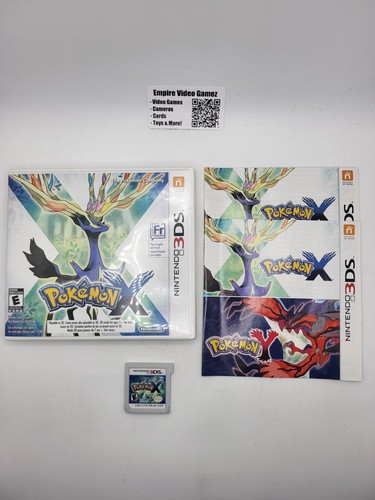 Pokémon X (Nintendo 3DS) - Complete - CIB - Tested, Working