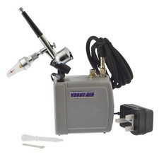 Portable Mini Air brush And Compressor Spray Paint Gun Airbrush Kit