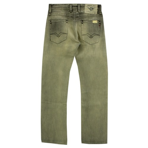 REPLAY Herren Jeans Hose DOC Loose Denim grey used grau 27633 - Picture 2 of 2