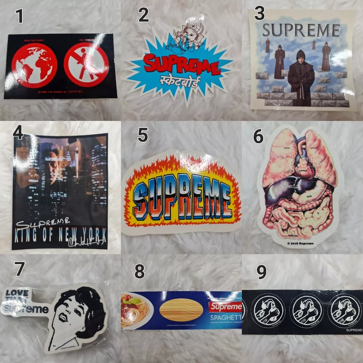 Supreme clearance 2018 stickers