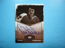 2004/05 UPPER DECK LEGENDARY SIGNATURES HOCKEY CARD BB BILL BARBER NM AUTOGRAPH