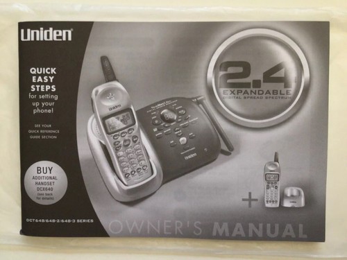 Uniden Power Max 2.4GHz Digital Spread Spectrum Home Telephone - Zdjęcie 6 z 7