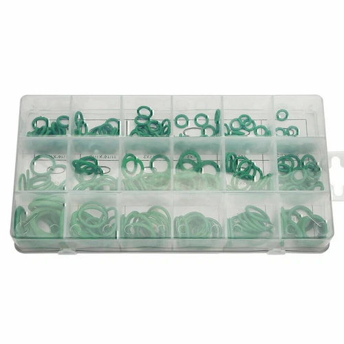 270PCS/set A/C System O-Ring Gasket Seals Washer Rapid Seal Car HNBR Repair Kit - Bild 7 von 12