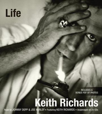 Life by Keith Richards and James Fox (2010, Compact Disc) Factory Sealed