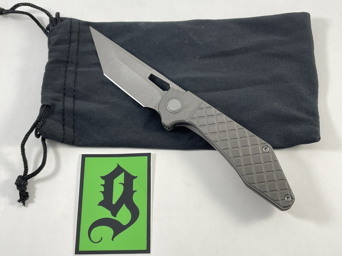 Brass Brigade Grant Tripper #27 Acid Etched Frag Ti Scales, Tanto 