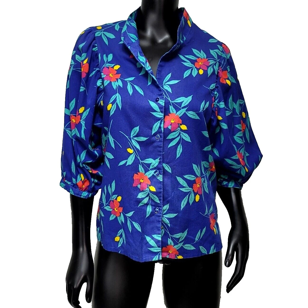 New Wave top vintage casual de algodón para mujeres