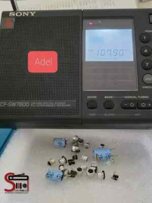【希少】SONY ラジオ ICF-SW7600 箱　ケース付き　ジャンク品として 希少】SONY ラジオ ICF-SW7600 箱 ケース付き ジャンク品として