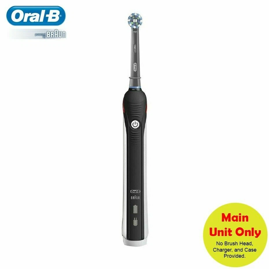 Genuine Braun Oral-B Pro 2000 Electric Toothbrush Type 3756 Black