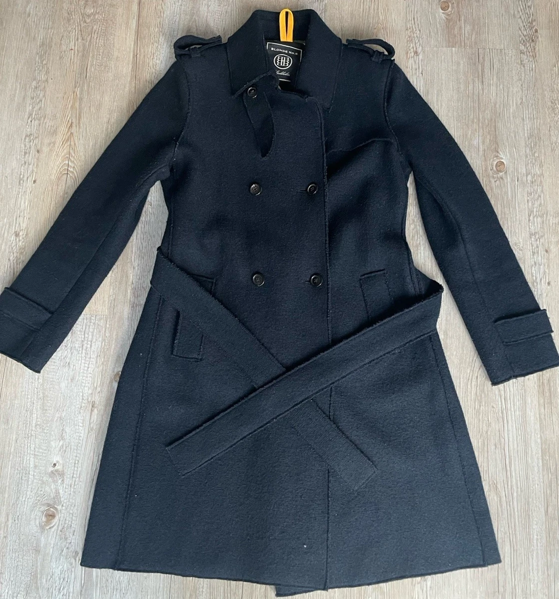 Wintermantel Damen Lang Aus Wolle, Eleganter Trench Produktbild-Vorschau 9