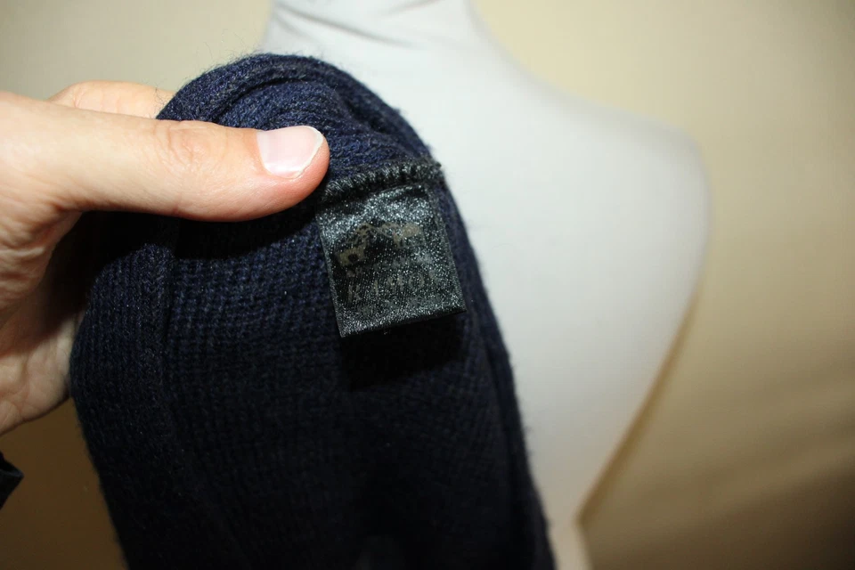 Alpaka Strickjacke Lamas Muster Herren Gr. L Ethno Anden Peru Wolljacke Vintage - Bild 4 von 4