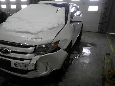 Ford Edge 2014 Rear Bumper White BT4Z17810BPTM 0354