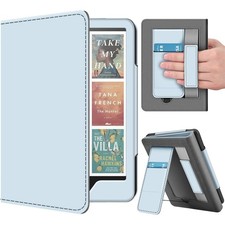 Stand Case for Kindle Paperwhite 12th / Kindle Colorsoft 2024, Light Blue