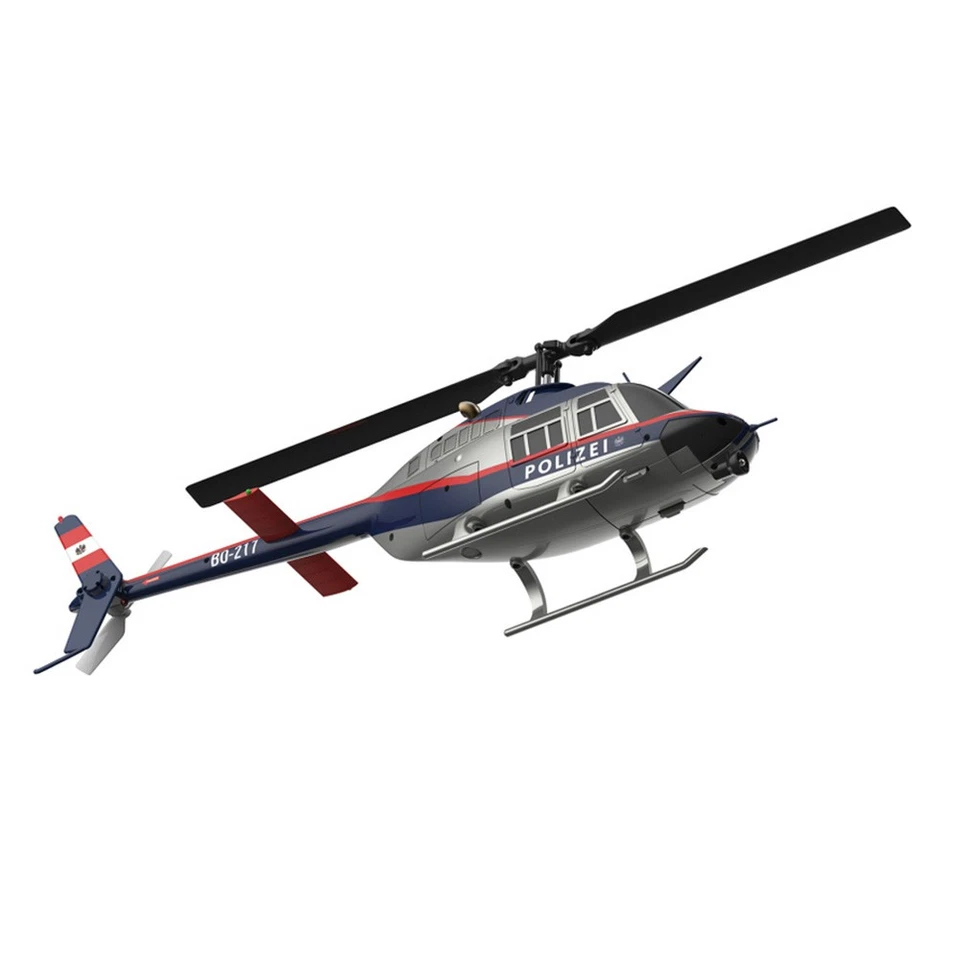 Torcster Hubschrauber Bell 206 Jet Ranger Polizei 6G 312mm RTF RC Modellbau - Bild 2 von 4