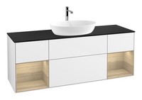 Villeroy & Boch Finion Waschbeckenunterschrank FüR Becken Mittig Regal Links...
