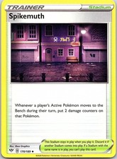 Spikemuth Darkness Ablaze 170/189 Uncommon Pokemon Near Mint Pokemon Card