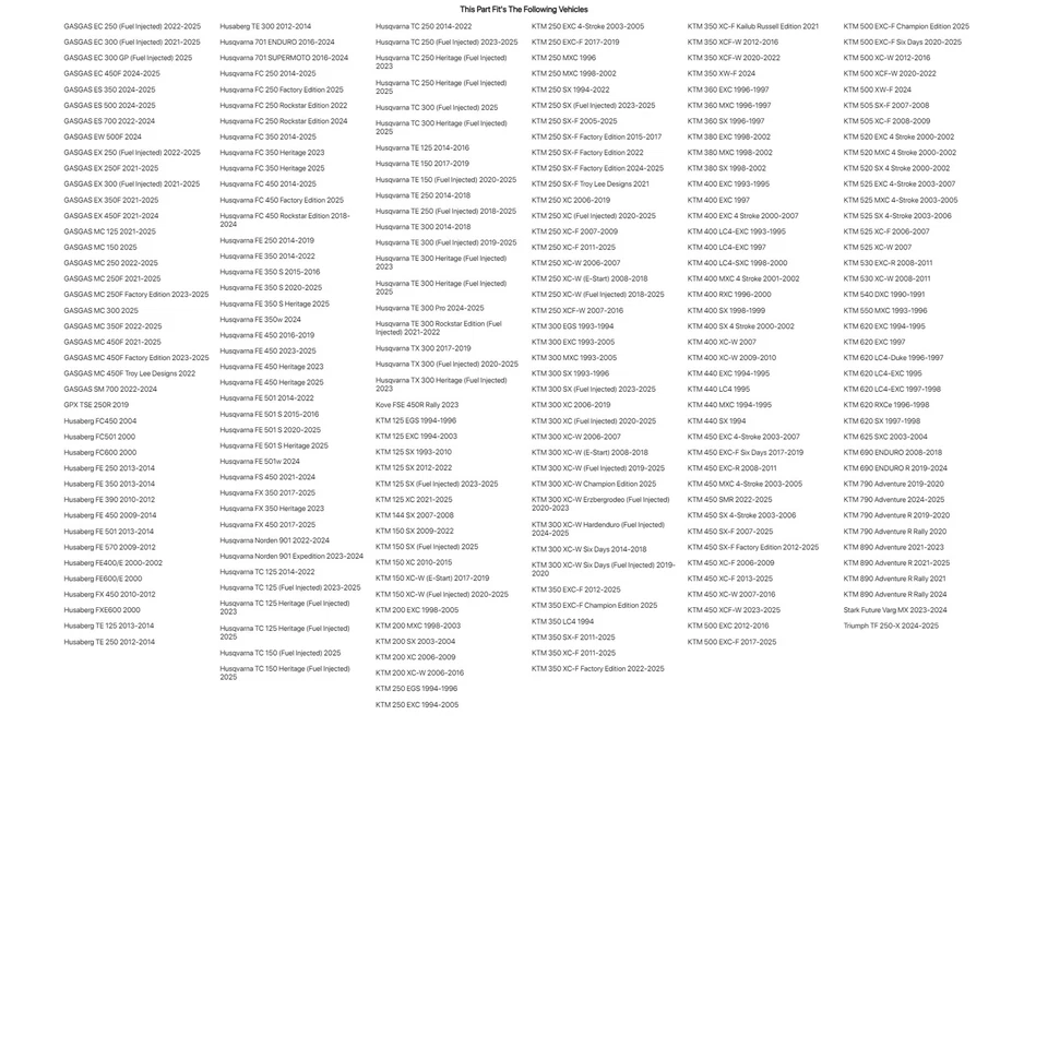 Piñón trasero Dirt Tricks circonio 50 dientes cromático para Husaberg FE 250 Foto 2 de 4