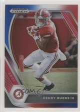 2021 Panini Prizm Draft Picks Red White & Blue Prizm Henry Ruggs III #71 2l4