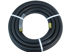 HVLP 25' Black Turbine Air Hose with Spring Guard