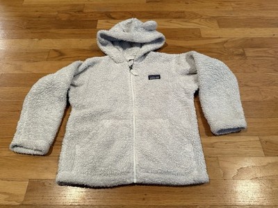 Patagonia Baby Furry Friends Hoody Fleece Full Zip Ears Hoodie Bear Cub Cozy 5T