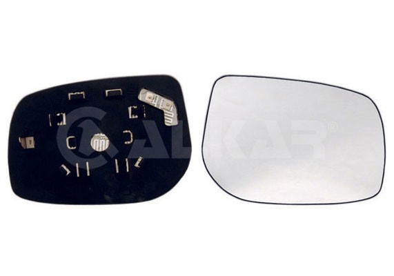Right ALKAR 6432267 Mirror Glass, outside mirror for TOYOTA