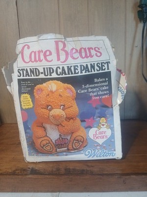 Wilton Care Bears Vintage 1984 Stand-Up Cake Pan Cheer Tenderheart Bear Birthday