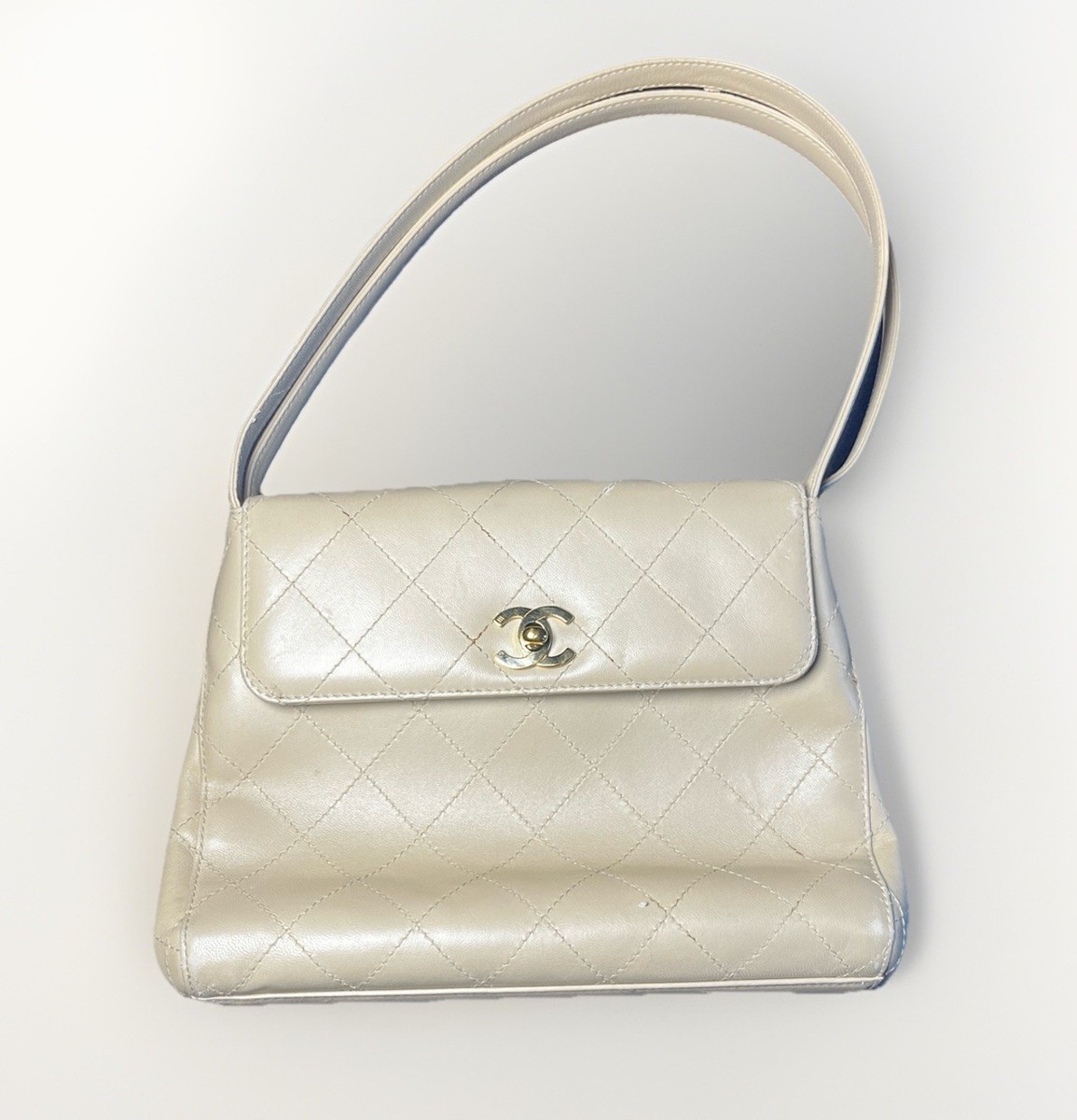 超レア貴重品　CHANEL ヴィンテージ　カクテルbag Chanel 1989-1991 Vintage Black Small Classic Double Flap Bag | eBay