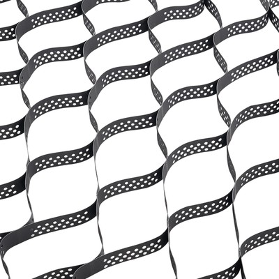 Ground Grid 2-Inch Depth Geocell Grid 17.06x8.86 FT / 5200x2700 mm for Gravel