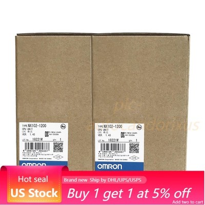 NEW OMRON NX102-1200 Sysmac NX1 Modular CPU NX1021200 US STOCK
