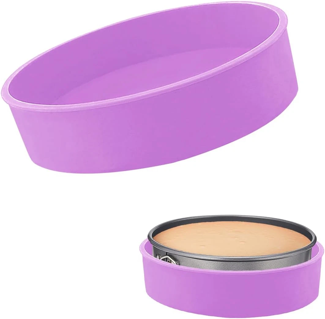 Silicone Cheesecake Pan Protector 10in Water Bath Springform Baking Liner