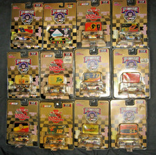 NASCAR 1:64 LOT OF 12 RACING CHAMPIONS 1998 50TH ANNIVERSARY GOLD SERIES