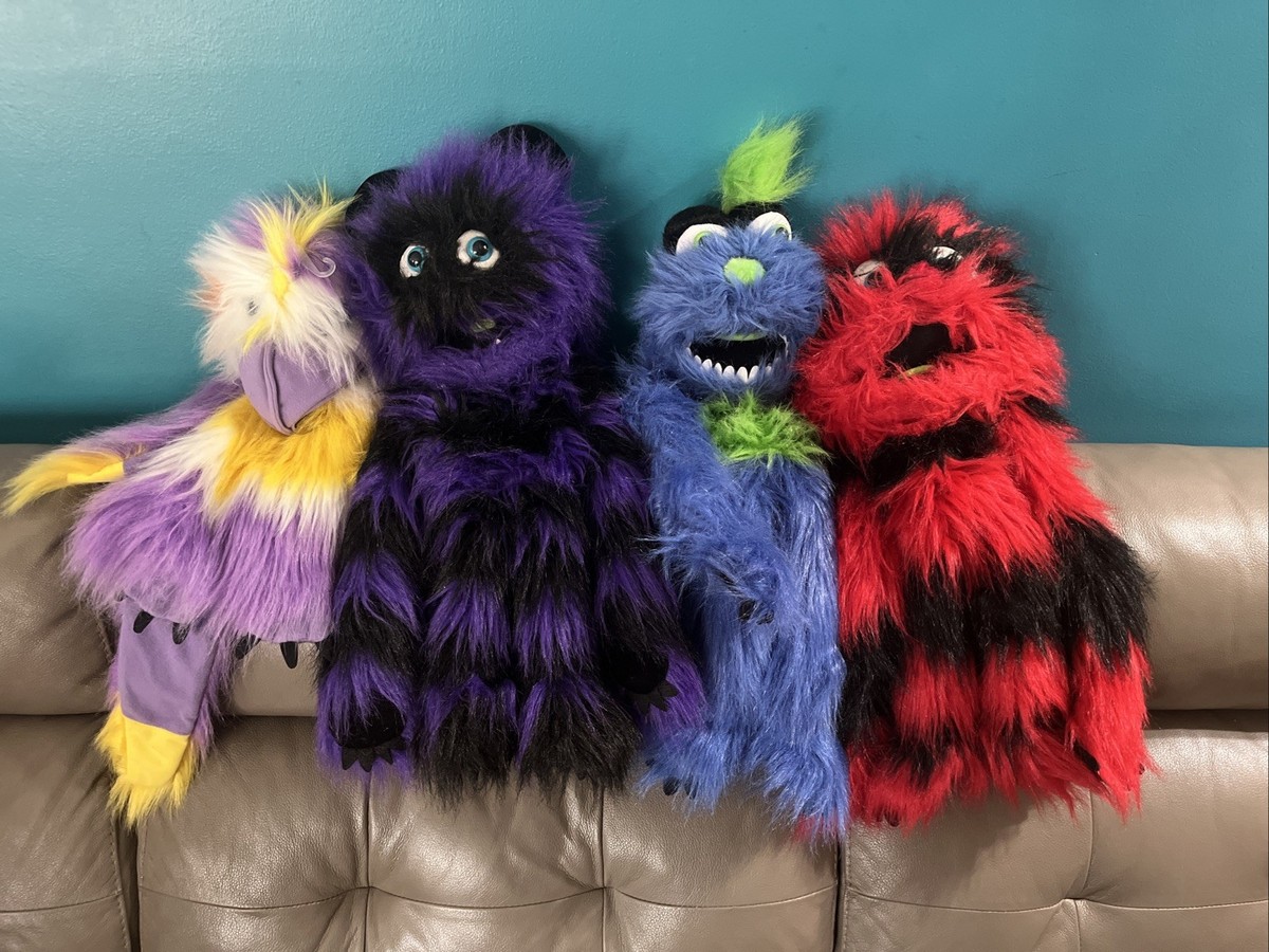 The Puppet Company Puppet Monsters モンスター The Puppet Company Puppet Monsters Purple Red Blue Monsters Bird
