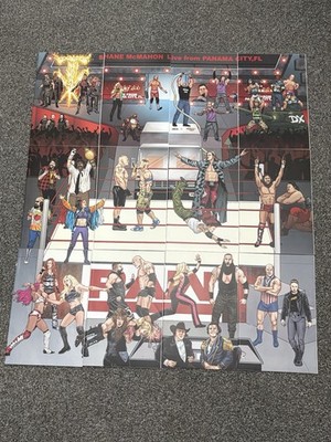 WWE Boom Comic Connecting Complete Set