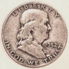 1952-D Franklin Half Dollar - Fine - #3566EB