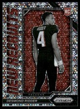 2022 Panini Prizm #NR-2 Desmond Ridder New Recruits Prizms No Huddle