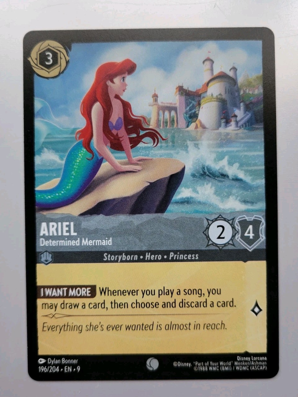 Disney Lorcana TCG - Fabled: Ariel (196/204) - Common - Near Mint