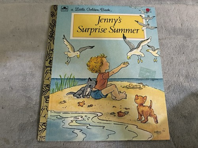 #ad #ad Jenny’s Surprise Summer by Eugenie 1981 Little Golden Book $30.00