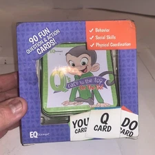 Box top & bottom wear. EQ tainment Q’s Race Top On gThe Go Pack Learning Cards 