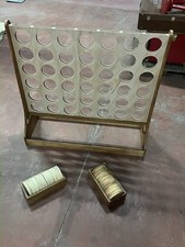 Forza 4 Gigante Gioco In legno Nuovo Bambini Abilità Giochi Abilità Divertimento