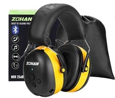 ZOHAN EM037 Bluetooth Hearing Protection,NRR 25dB Noise Reduction Ear Protect