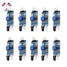 10PCS/Set IR Infrared Obstacle Avoidance Sensor Module Part For Smart Car Robot